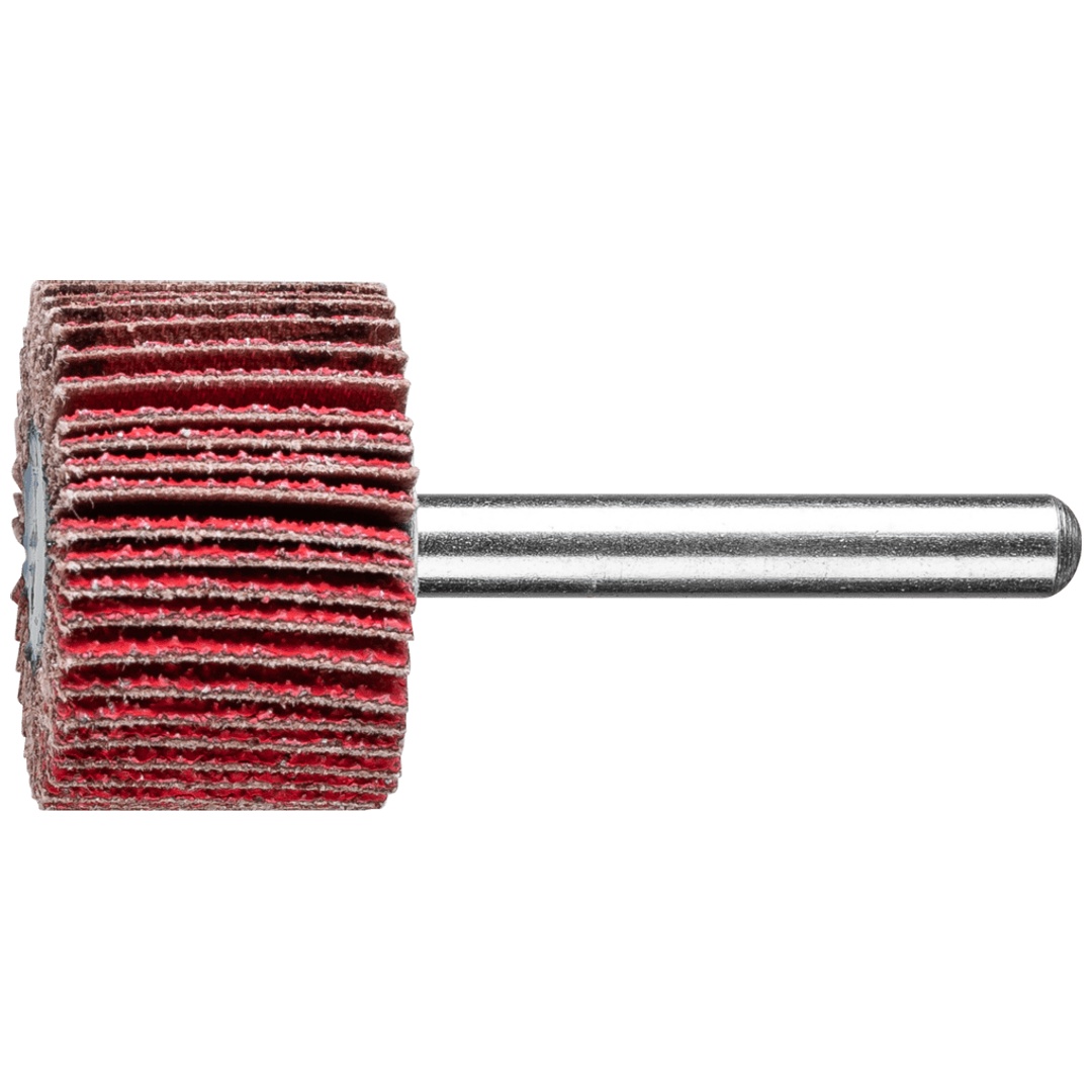 PFERD TOOLS Keramikkorn Fächerschleifer F Ø 30x20mm Schaft-Ø 6 mm CO-COOL60 hoher Abtrag auf Edelstahl