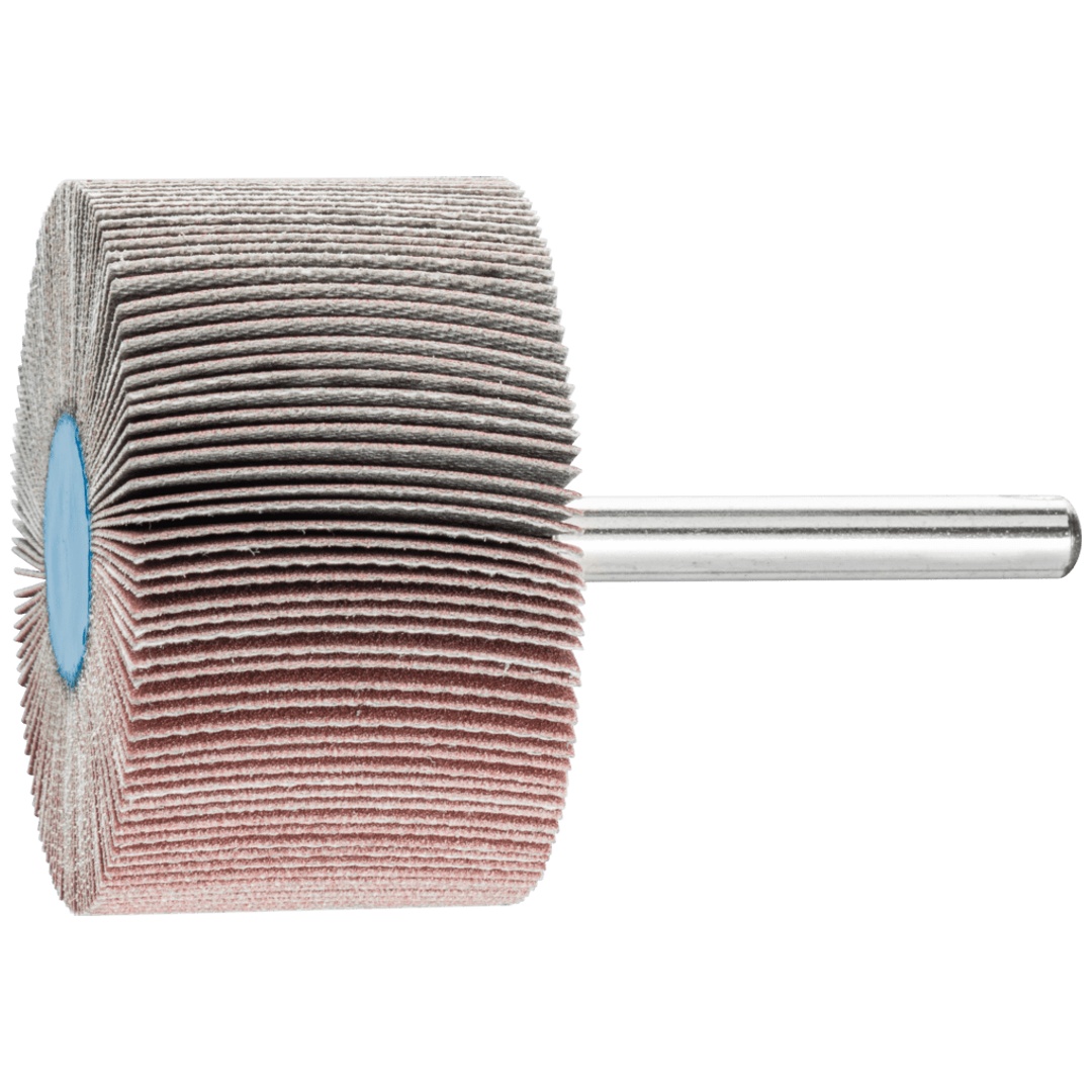PFERD TOOLS Korund Fächerschleifer F Ø 50x30mm Schaft-Ø 6 mm A320 für Feinschliff und Finish