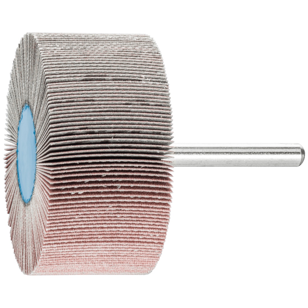 PFERD TOOLS Korund Fächerschleifer F Ø 60x30mm Schaft-Ø 6 mm A320 für Feinschliff und Finish