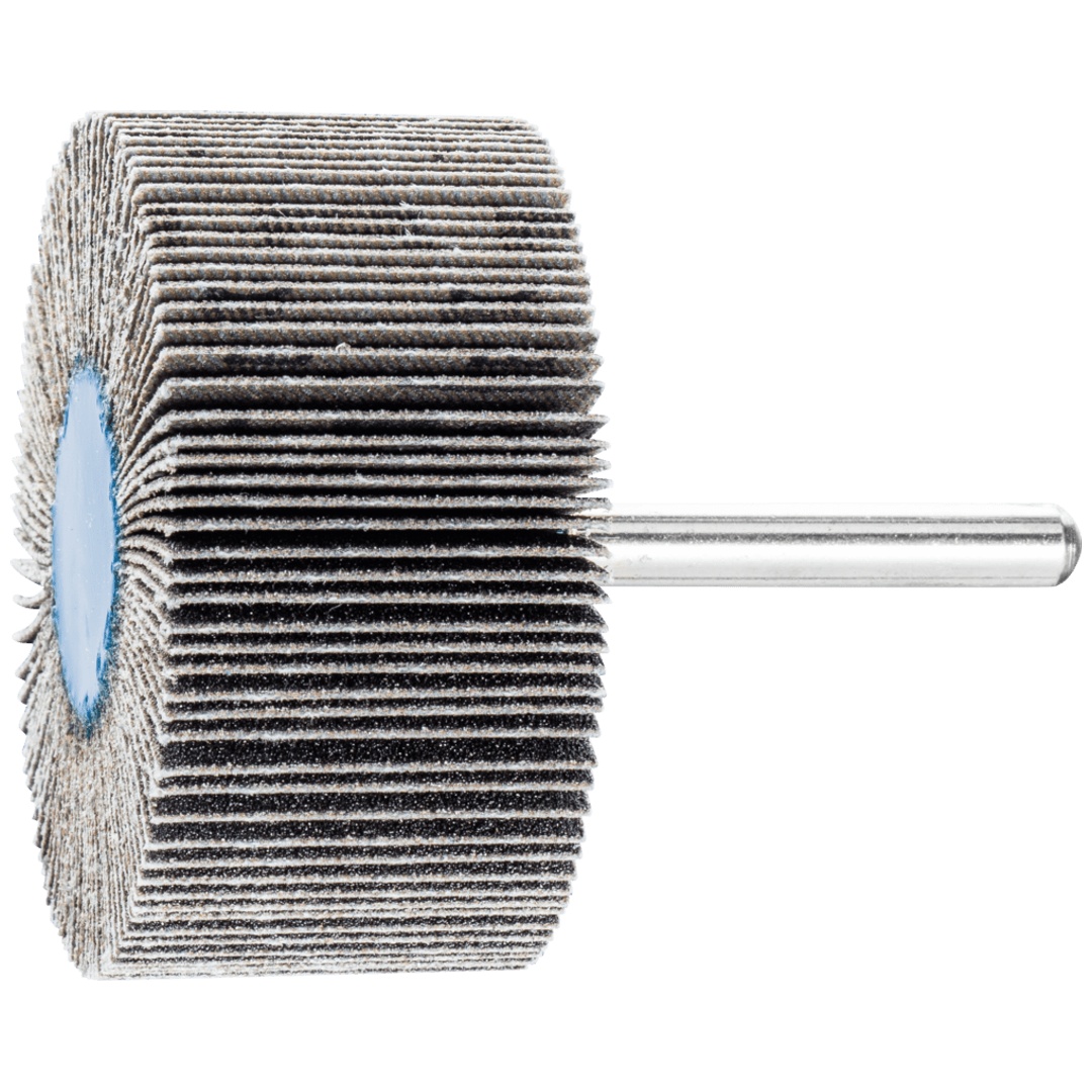 PFERD TOOLS SIC Fächerschleifer F Ø 60x30mm Schaft-Ø 6 mm SIC120 für harte NE Metalle