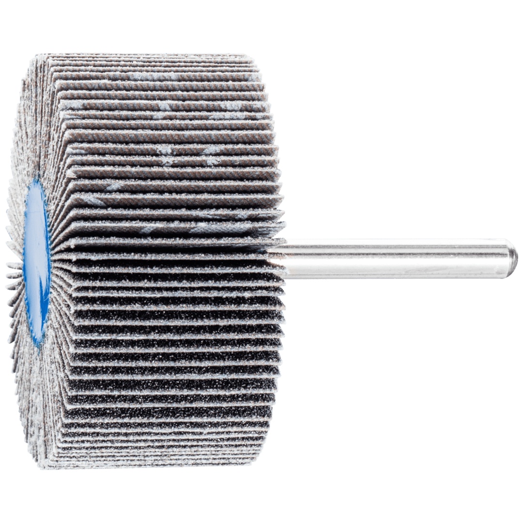 PFERD TOOLS SIC Fächerschleifer F Ø 60x30mm Schaft-Ø 6 mm SIC80 für harte NE Metalle