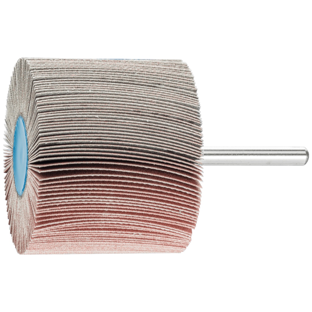 PFERD TOOLS Korund Fächerschleifer F Ø 60x50mm Schaft-Ø 6 mm A320 für Feinschliff und Finish