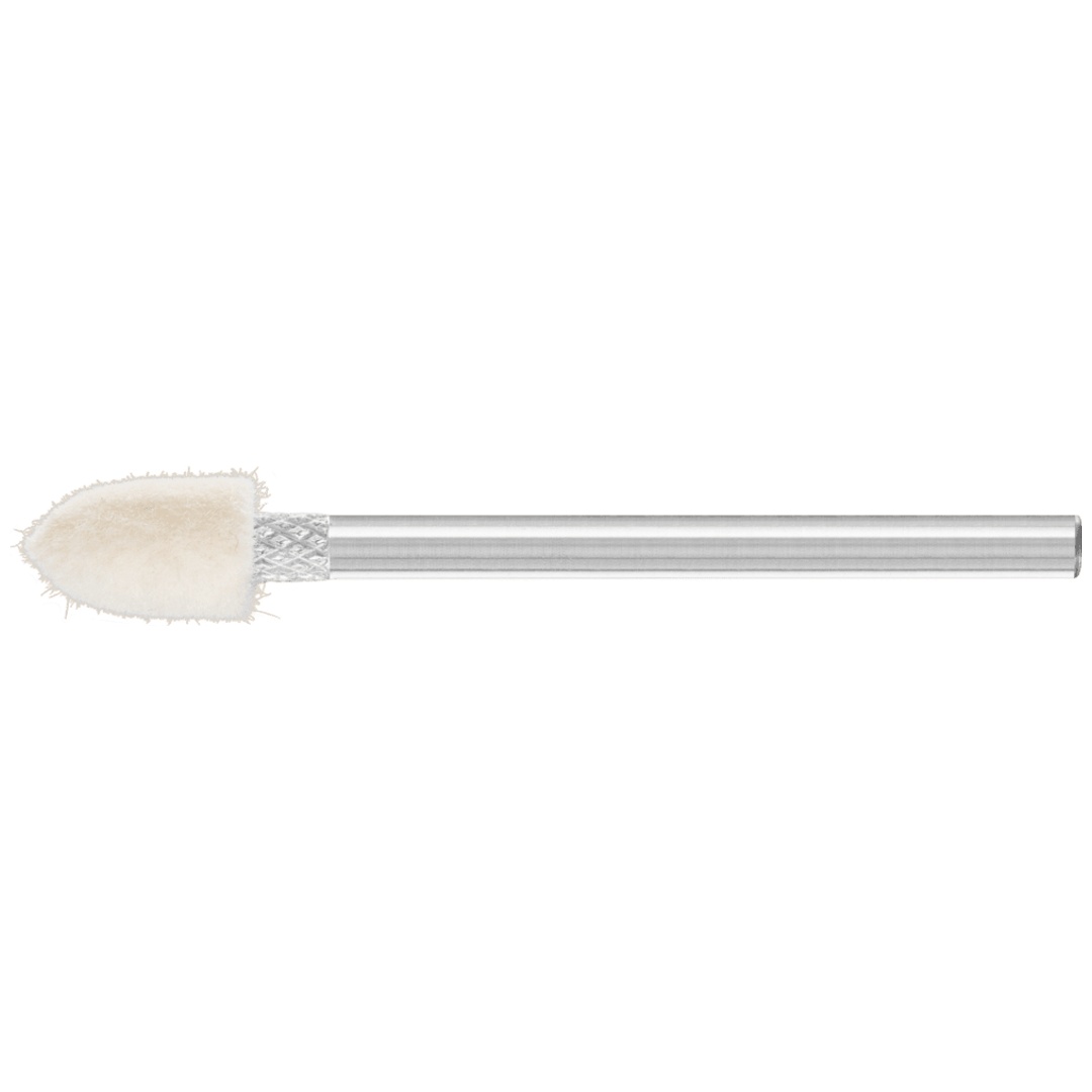 PFERD TOOLS mittelharte Filzpolierstifte Spitzkegelform Ø 6x10mm Schaft-Ø 3 mm