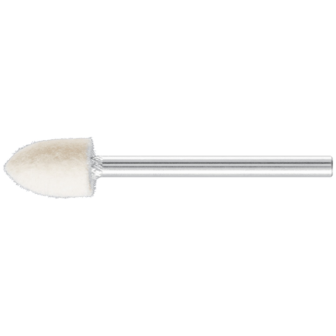 PFERD TOOLS harte Filzpolierstifte Spitzkegelform Ø 8x12 mm Schaft-Ø 3 mm