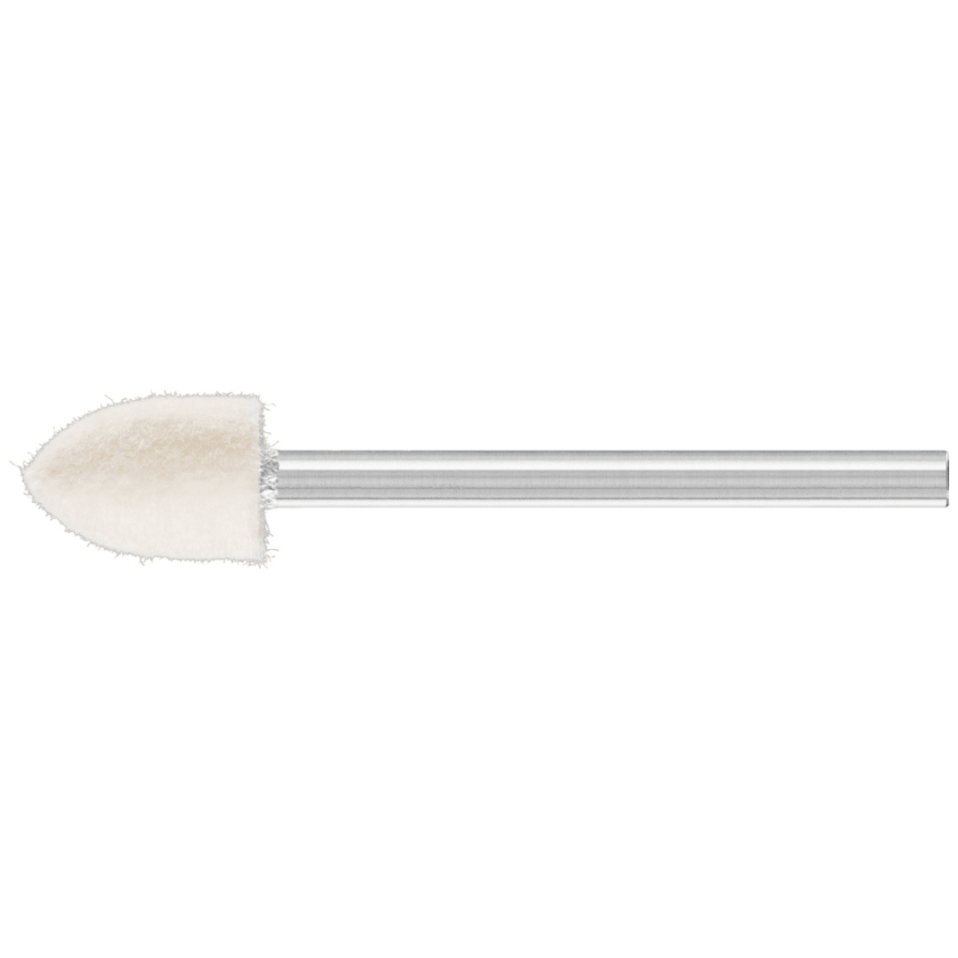 PFERD TOOLS mittelharte Filzpolierstifte Spitzkegelform Ø 8x12 mm Schaft-Ø 3 mm