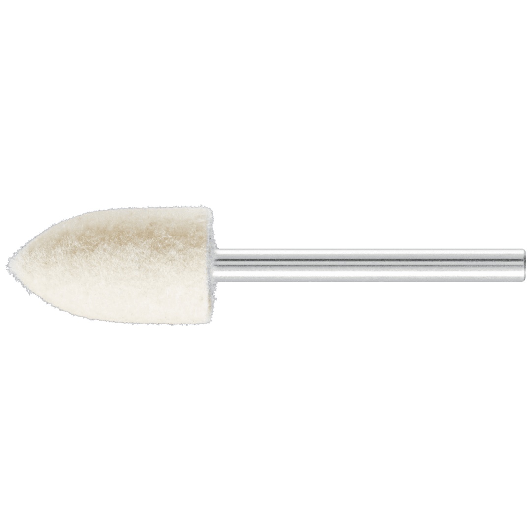 PFERD TOOLS harte Filzpolierstifte Spitzkegelform Ø 10x18 mm Schaft-Ø 3 mm