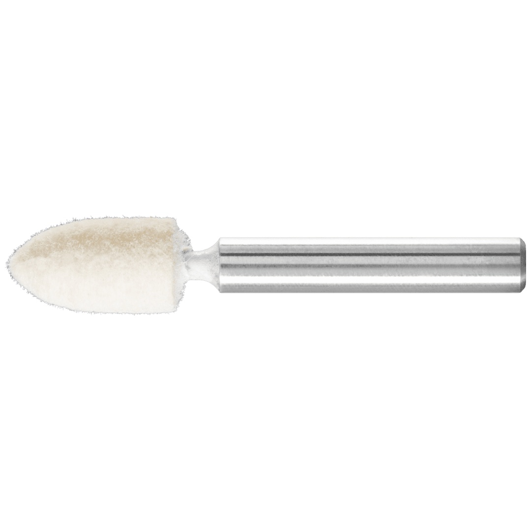 PFERD TOOLS harte Filzpolierstifte Spitzkegelform Ø 10x18 mm Schaft-Ø 6 mm