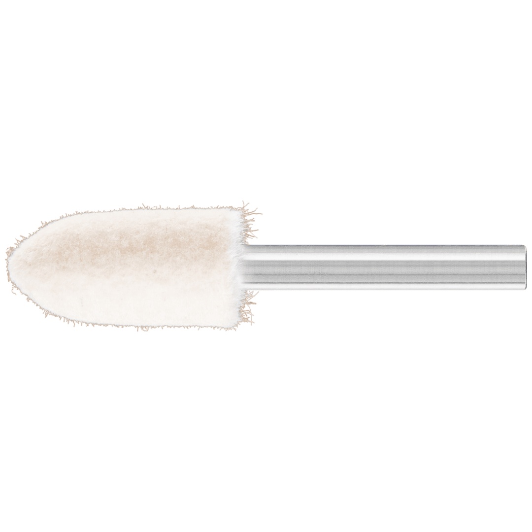 PFERD TOOLS mittelharte Filzpolierstifte Spitzkegelform Ø 15x30mm Schaft-Ø 6 mm