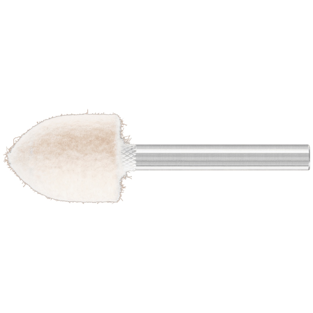PFERD TOOLS mittelharte Filzpolierstifte Spitzkegelform Ø 20x25 mm Schaft-Ø 6 mm
