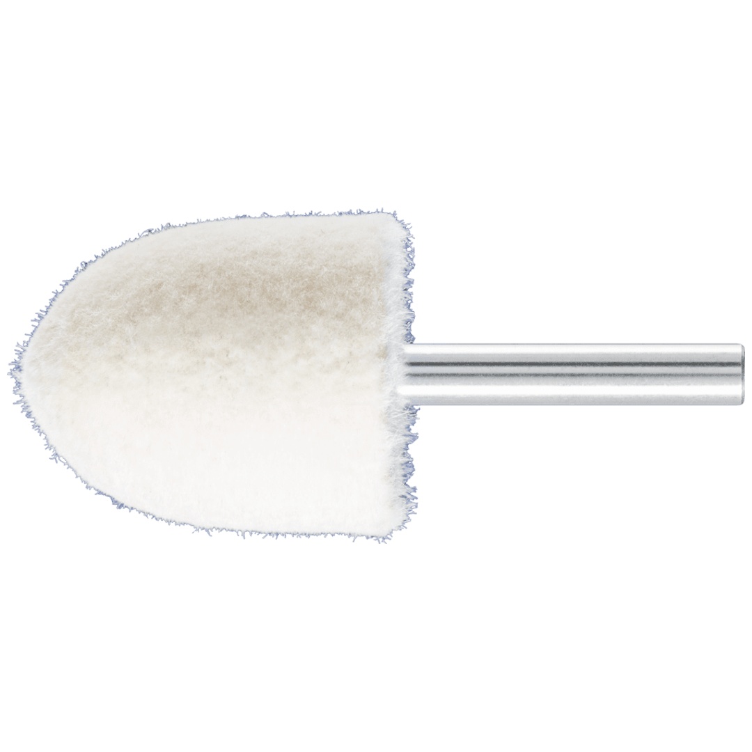 PFERD TOOLS mittelharte Filzpolierstifte Spitzkegelform Ø 30x35 mm Schaft-Ø 6 mm