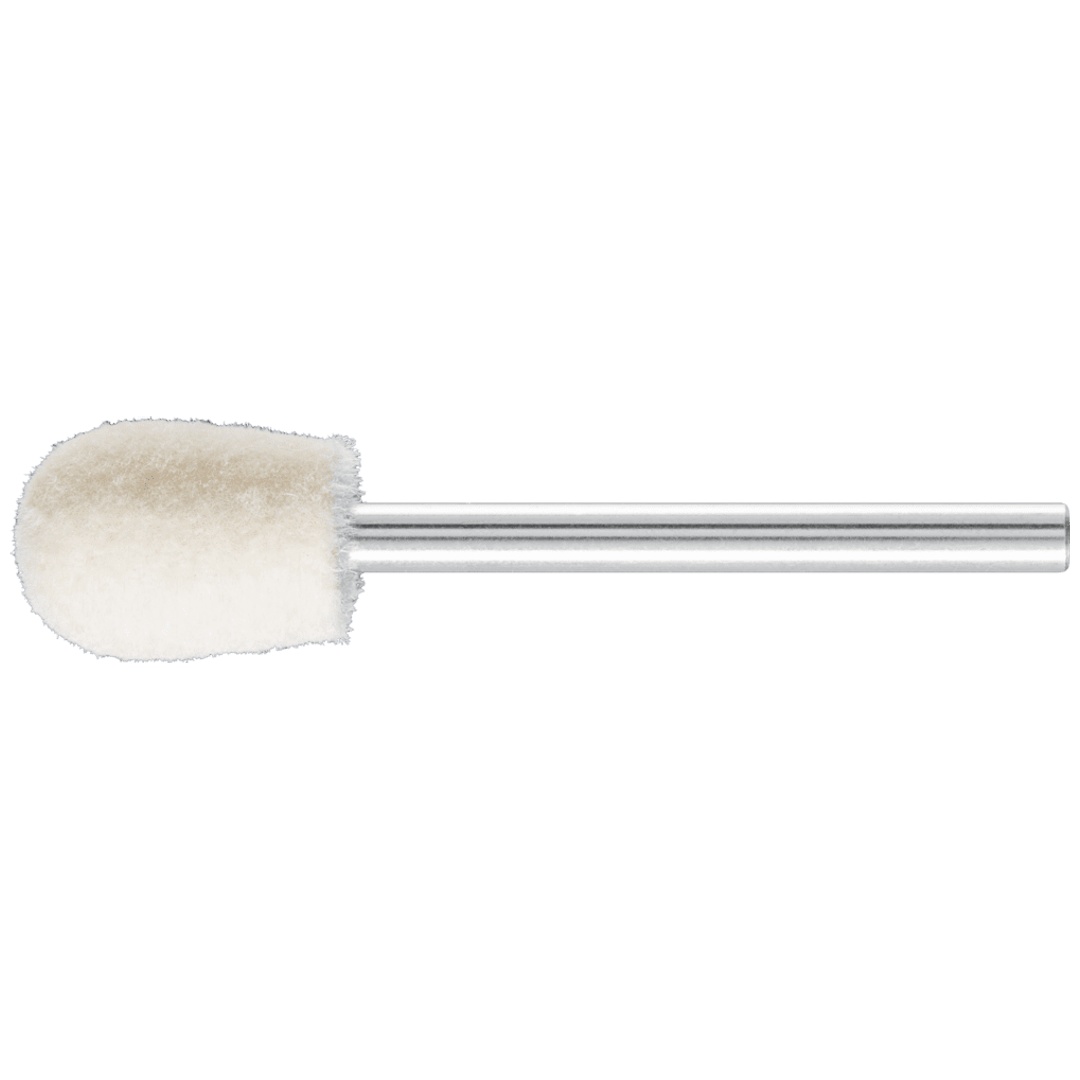 PFERD TOOLS mittelharte Filzpolierstifte Tropfenform FK TRE Ø 10x14 mm Schaft-Ø 3 mm