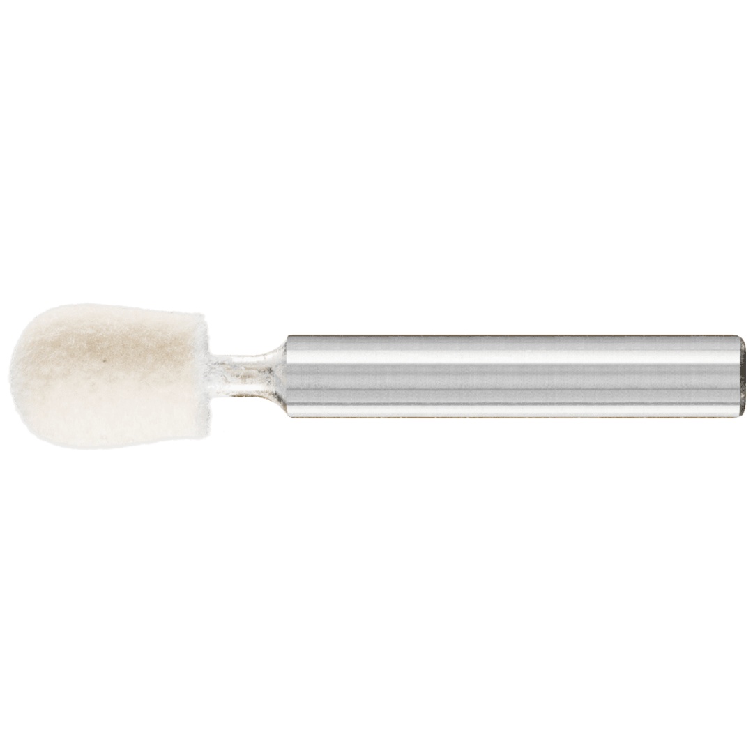 PFERD TOOLS mittelharte Filzpolierstifte Tropfenform FK TRE Ø 10x14 mm Schaft-Ø 6 mm