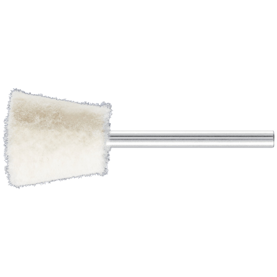 PFERD TOOLS mittelharte Filzpolierstifte Winkelform Ø 15x15 mm Schaft-Ø 3 mm
