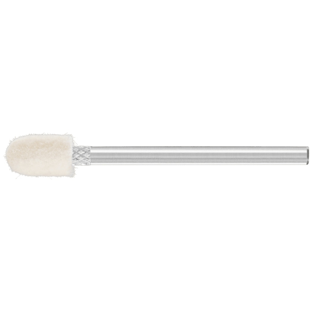 PFERD TOOLS mittelharte Filzpolierstifte Walzenrundform Ø 6x10mm Schaft-Ø 3 mm