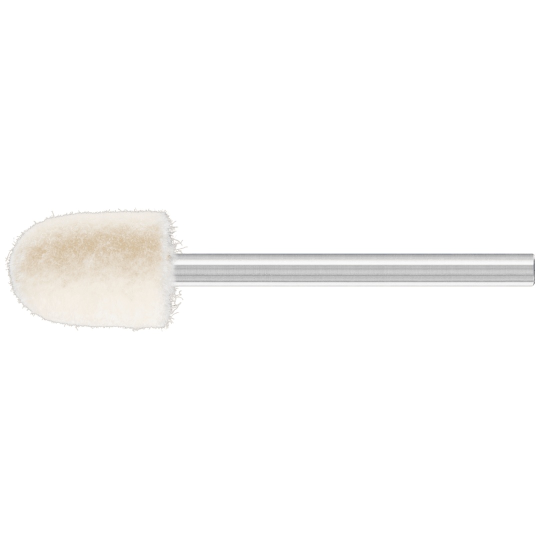 PFERD TOOLS mittelharte Filzpolierstifte Walzenrundform FK WRC Ø 10x14 mm Schaft-Ø 3 mm