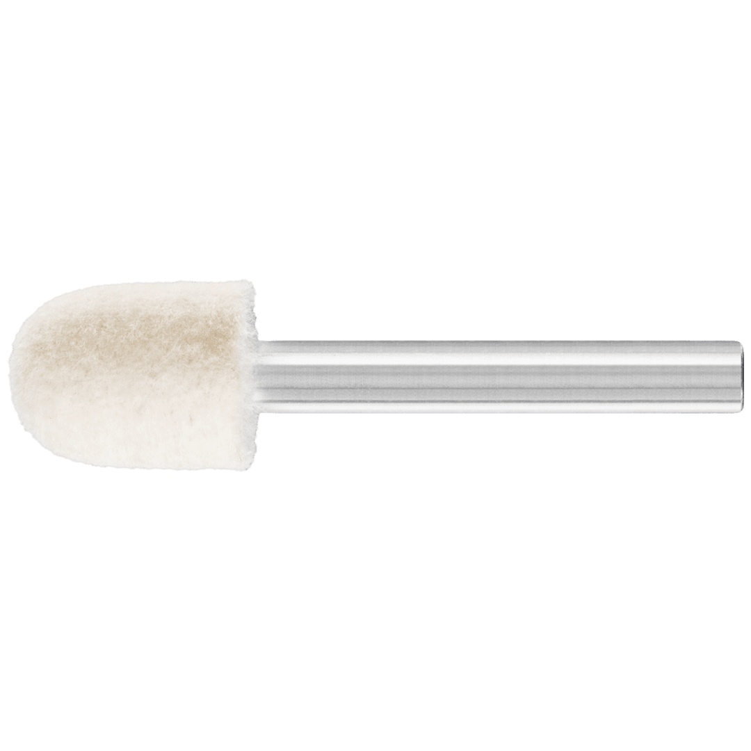 PFERD TOOLS mittelharte Filzpolierstifte Walzenrundform Ø 15x20mm Schaft-Ø 6 mm