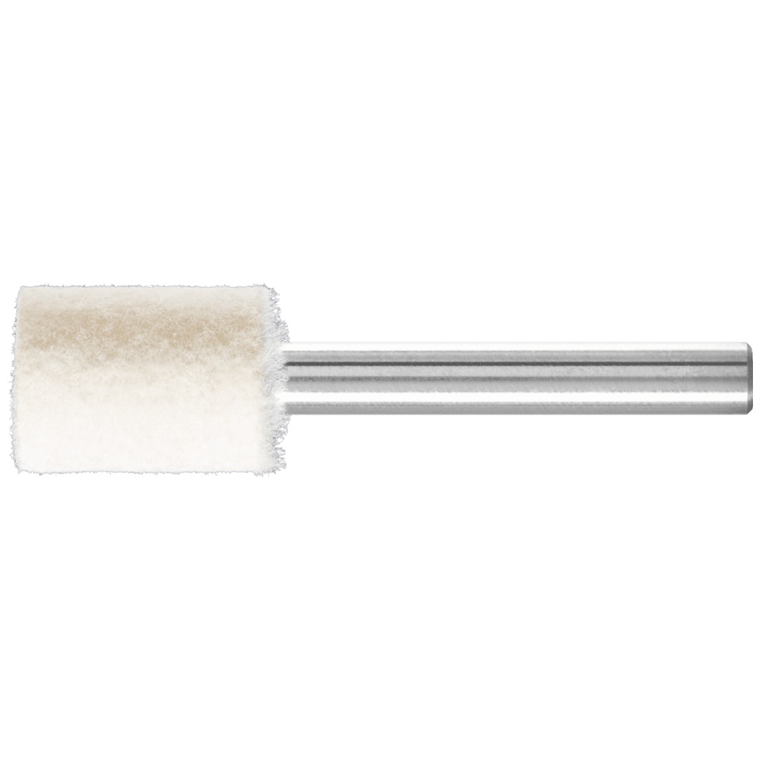 PFERD TOOLS harte Filzpolierstifte Zylinderform mit Stirnbohrung Ø 15x20mm Schaft-Ø 6 mm
