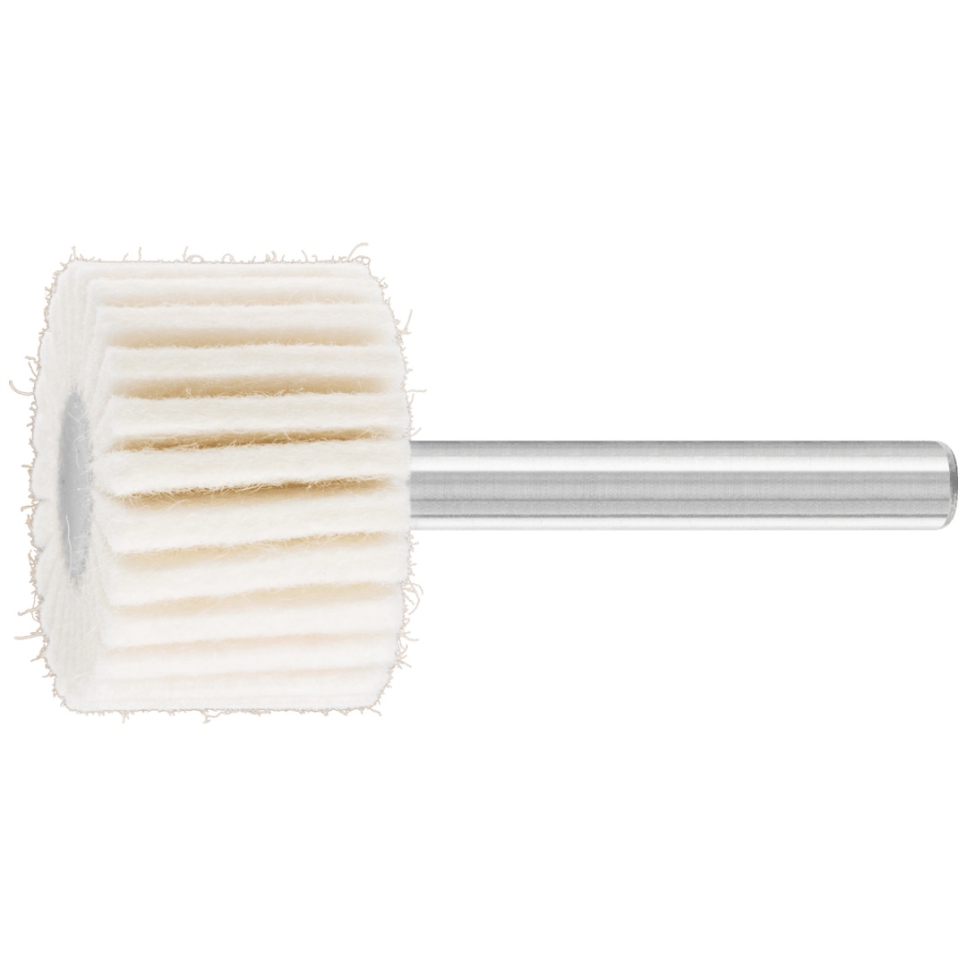 PFERD TOOLS harte Filzlamellenstifte FLS Ø 30x20mm Schaft-Ø 6 mm für universelle Polierarbeiten