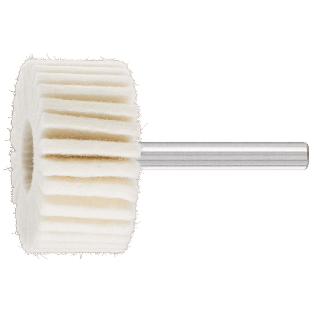 PFERD TOOLS weiche Filzlamellenstifte FLS Ø 40x20mm Schaft-Ø 6 mm für universelle Polierarbeiten
