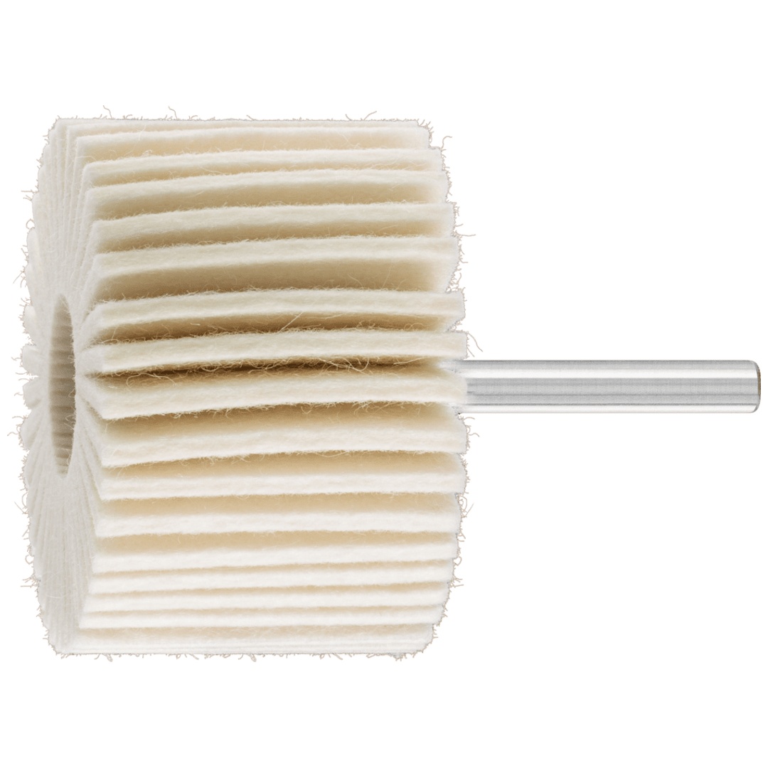 PFERD TOOLS weiche Filzlamellenstifte FLS Ø 60x40mm Schaft-Ø 6 mm für universelle Polierarbeiten
