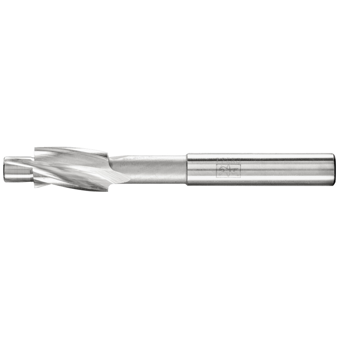 PFERD TOOLS HSS Flachsenker mit Führungszapfen DIN 373 Ø 11,0mm Schaft-Ø 8 mm fein für Durchgangsloch