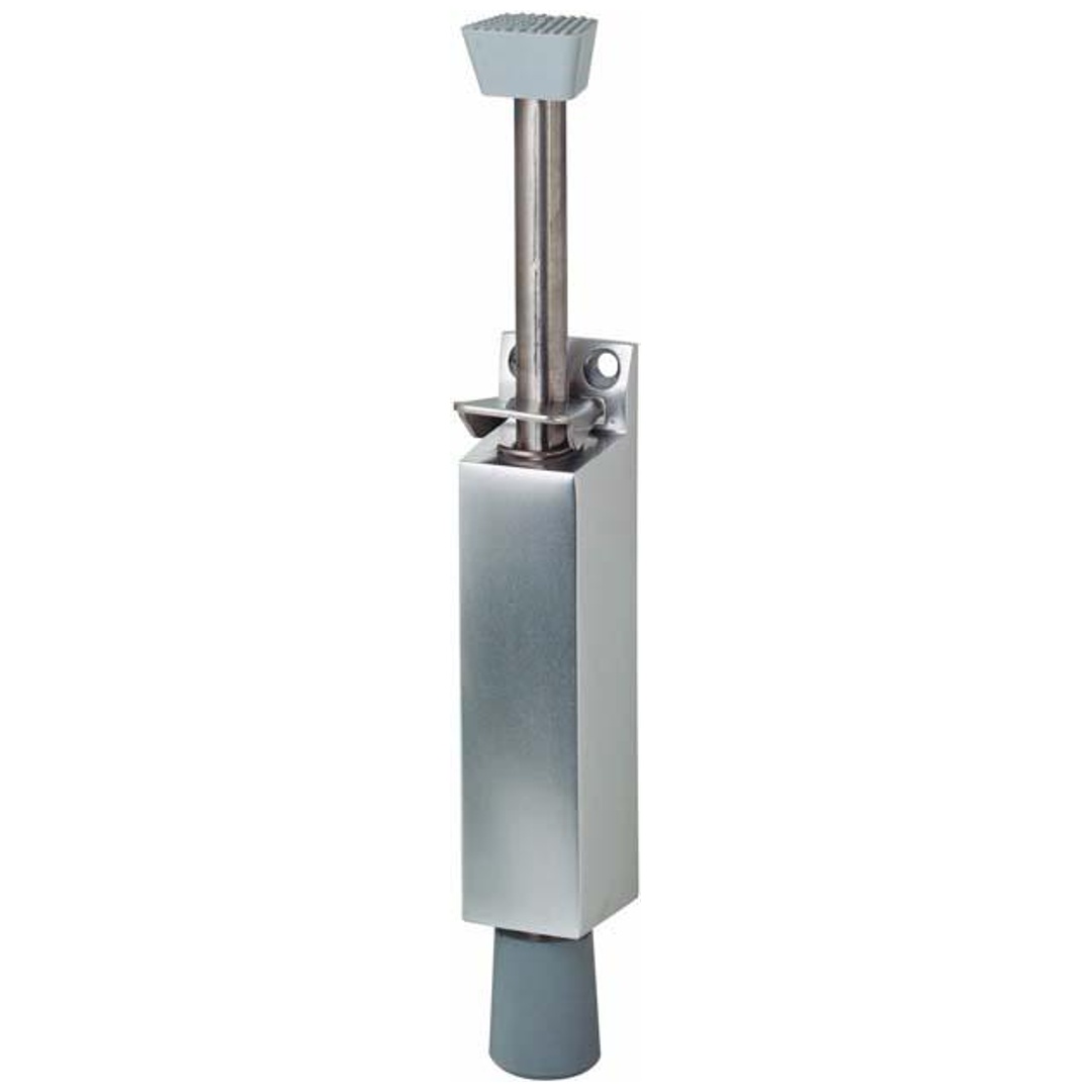 KWS - Arrêt de porte 1046.02 Alu.argentf.laqué.course.120mm Montage sur porte - 104602