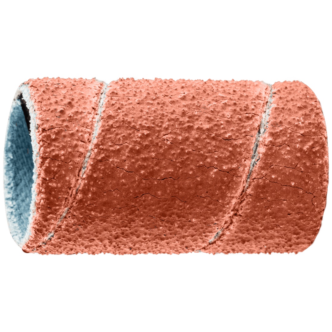PFERD TOOLS Korund Schleifhülse GSB Zylindrisch Ø 15x30mm A-COOL150 für kühlen Schliff auf Edelstahl