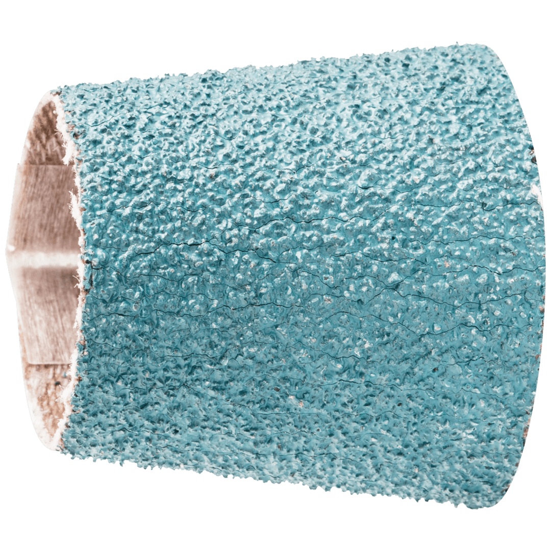 PFERD TOOLS Zirkon Schleifhülse GSB Konisch Ø 22-29x30mm Z50 für hohen Abtrag auf Stahl