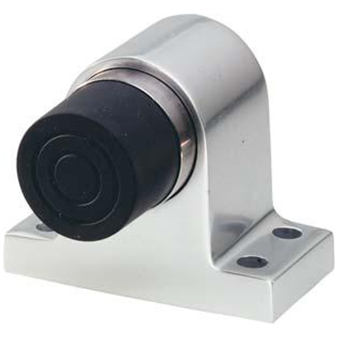 KWS Türpuffer, 2024, H 70 x Ø 40 mm, ohne Zapfen, Aluminium, silberfarbig eloxiert