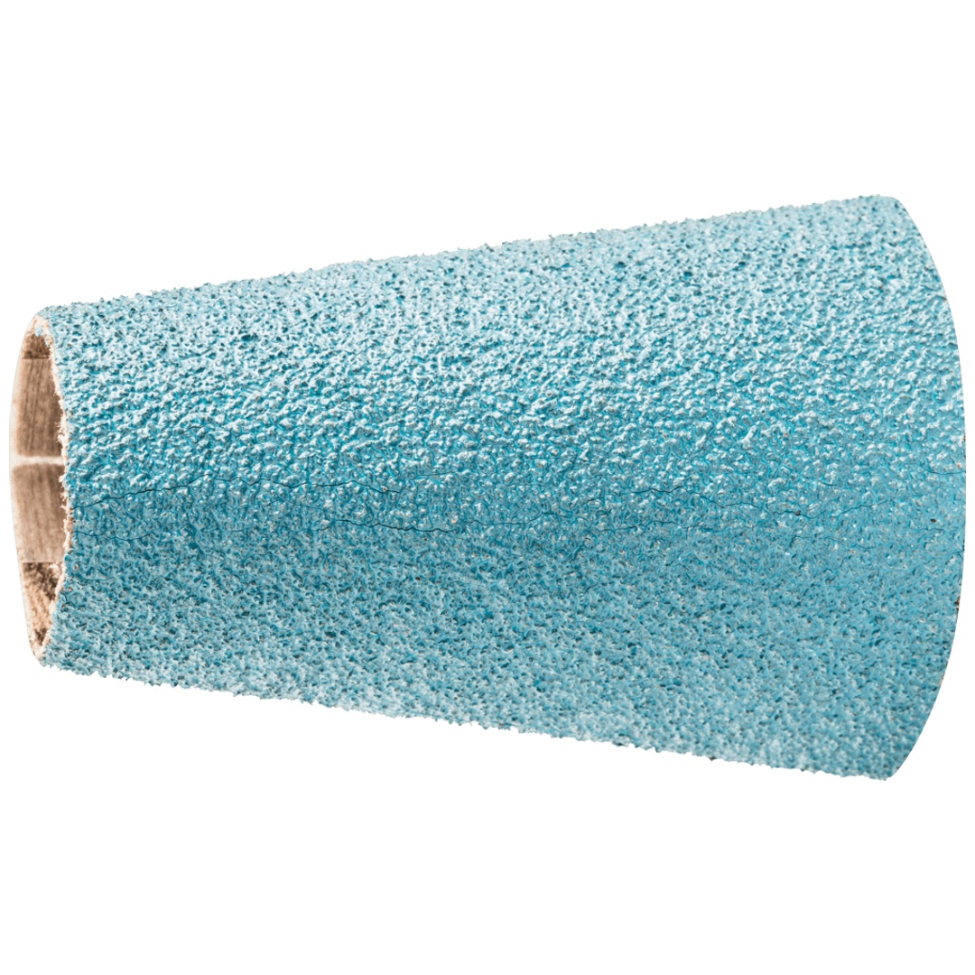 PFERD TOOLS Zirkon Schleifhülse GSB Konisch Ø 22-36x60mm Z60 für hohen Abtrag auf Stahl
