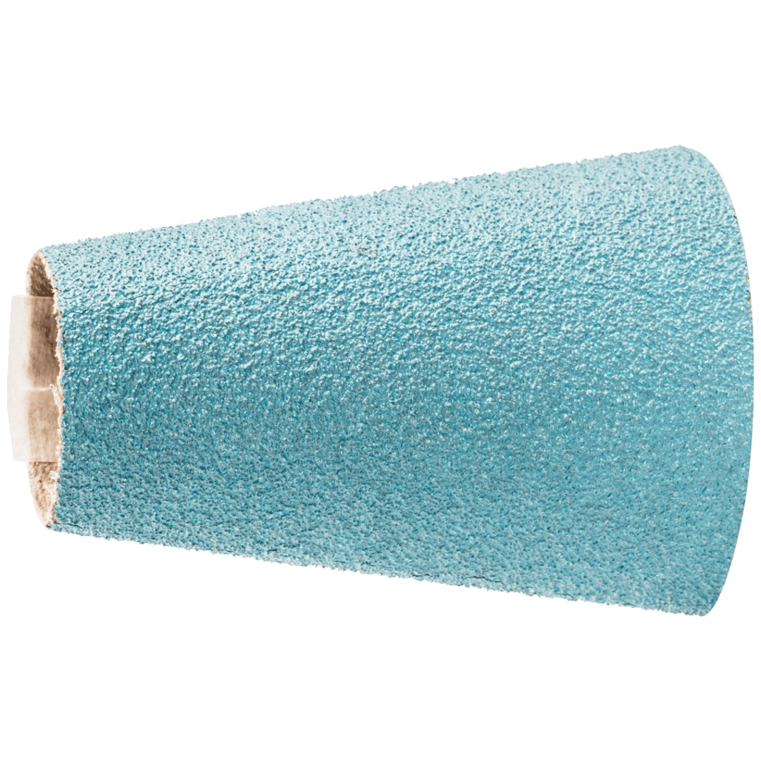 PFERD TOOLS Zirkon Schleifhülse GSB Konisch Ø 22-36x60mm Z80 für hohen Abtrag auf Stahl