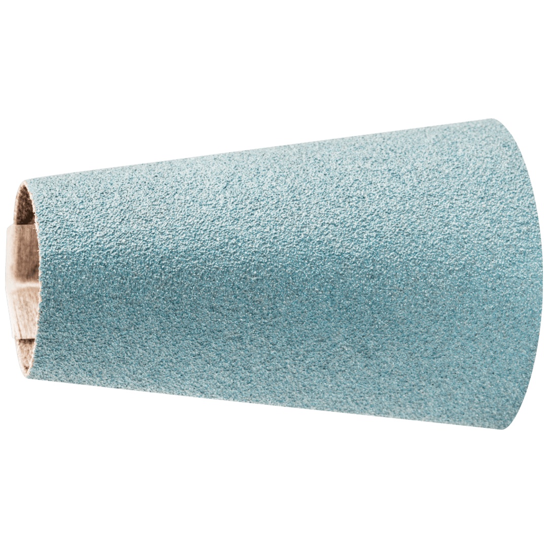 PFERD TOOLS Zirkon Schleifhülse GSB Konisch Ø 22-36x60mm Z120 für hohen Abtrag auf Stahl
