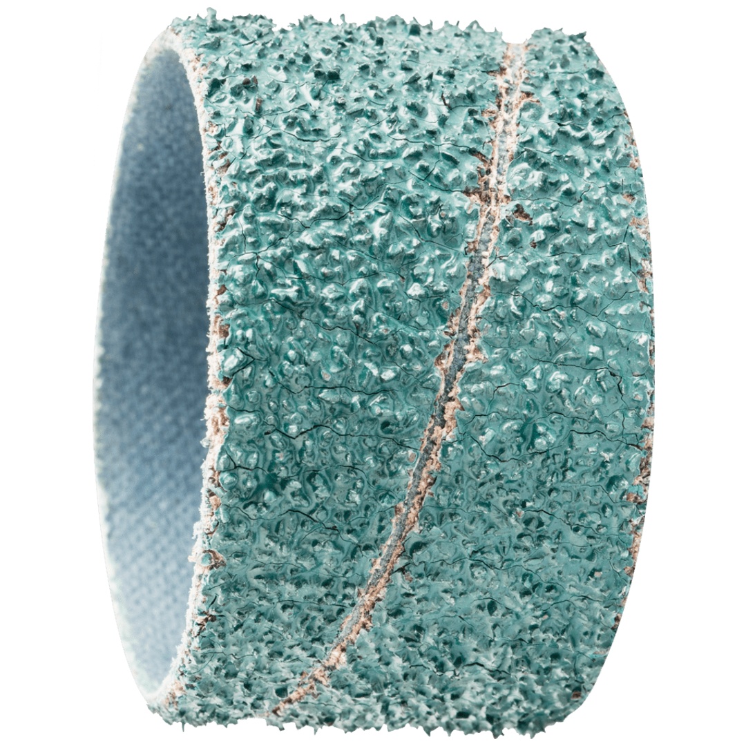 PFERD TOOLS Zirkon Schleifhülse GSB Zylindrisch Ø 38x25 mm Z36 für hohen Abtrag auf Stahl