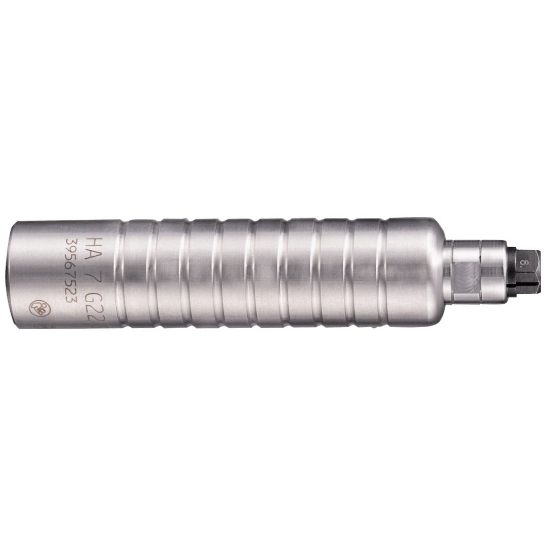 PFERD TOOLS Handstück HA 7 G22 STV mit 6 mm Spannzange Max. RPM 25.000 für starre Verlängerung