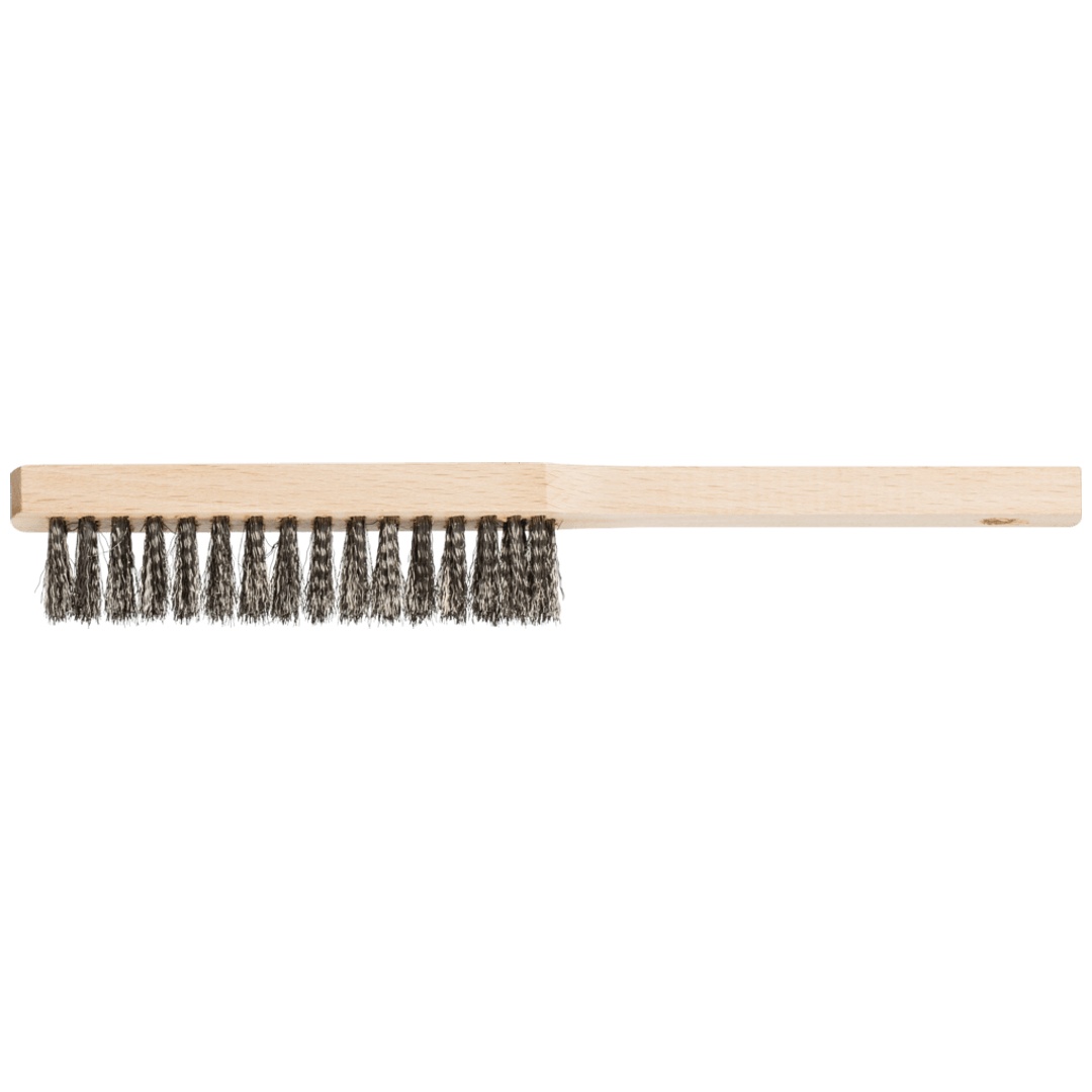 PFERD TOOLS Handbürste für Feinmechaniker HBFM 4reihig Edelstahl-Draht-Ø0,15 mm