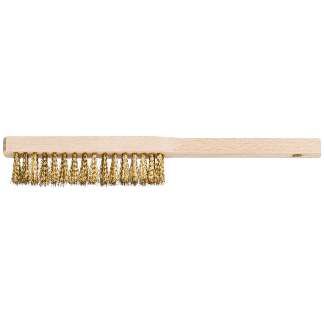 PFERD TOOLS Handbürste für Feinmechaniker HBFM 4reihig Messing-Draht-Ø0,15 mm