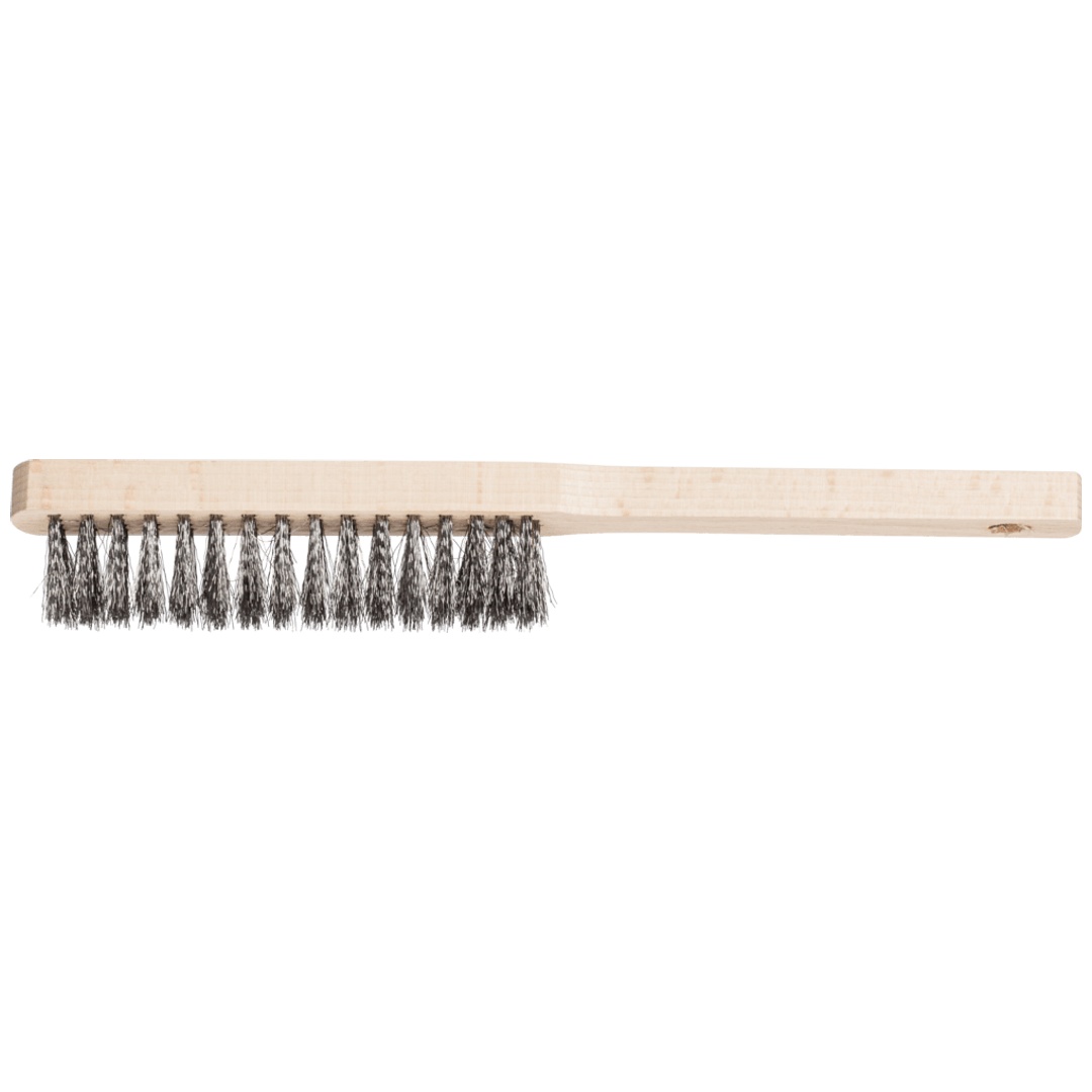 PFERD TOOLS Handbürste für Feinmechaniker HBFM 4reihig Stahl-Draht-Ø0,15 mm