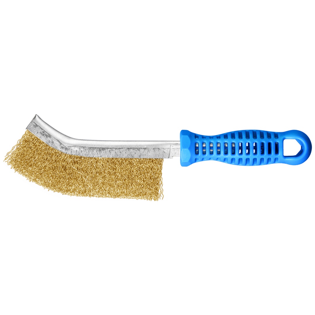 PFERD TOOLS Handbürste gebogen HBG 1reihig Stahl-Draht-Ø0,30 (10)