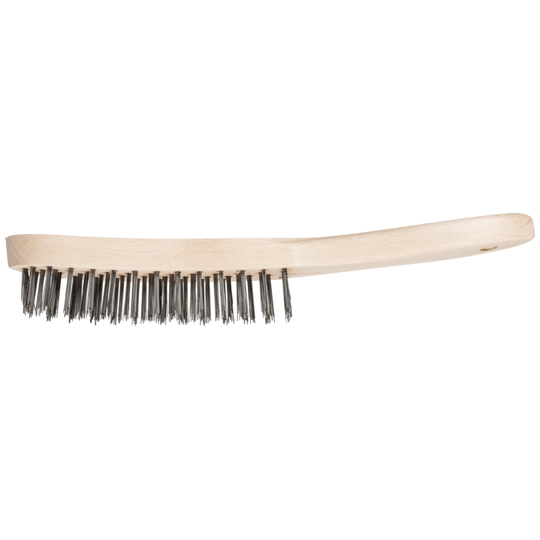 PFERD TOOLS Handbürste HBU 4reihig Stahl-Draht-Ø 0,35 mm universell einsetzbar (10)