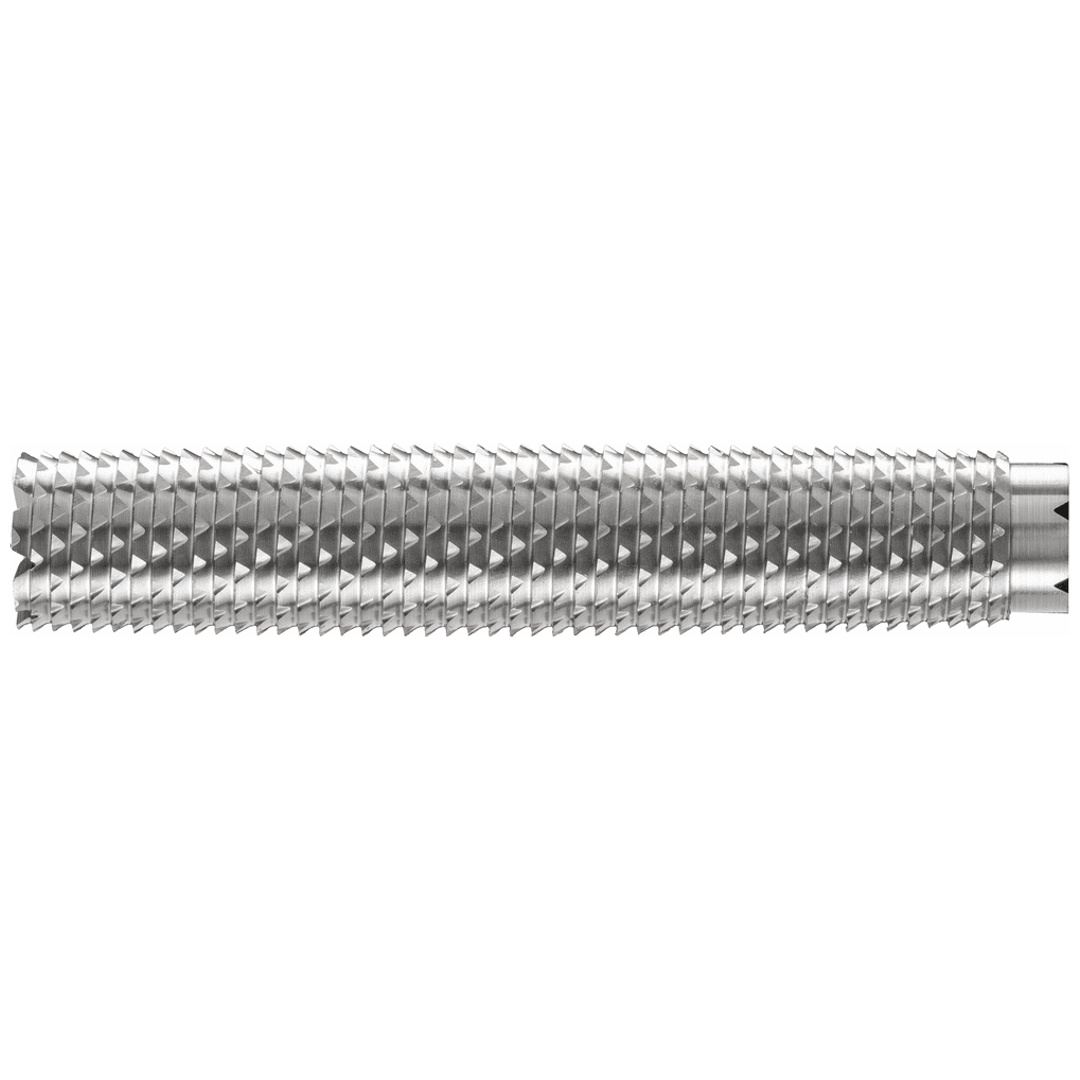PFERD TOOLS Hartmetallfeile Rund Ø 10,0x50 mm 8 Zähne/cm, für Stahl, Stahlwerkstoffe >54 HRC