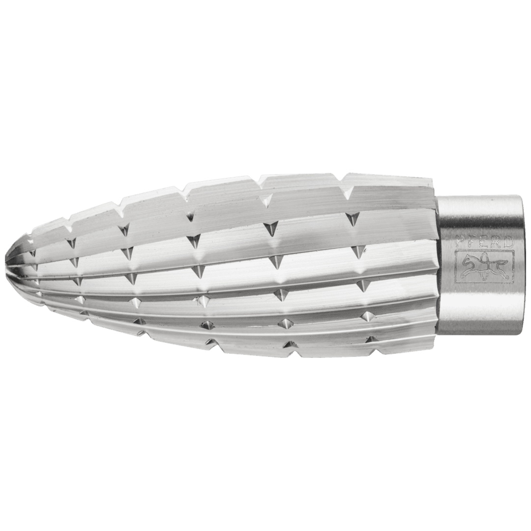 PFERD TOOLS HSS Leichtmetallfrässtift Ø 20mm Innengewinde M10 SP für Alu/NE Metalle Spanbrecher