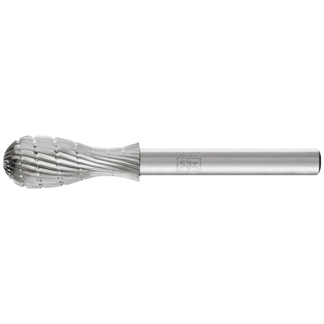 PFERD TOOLS HSS Frässtift Sonderform 64 Ø 12x30mm Schaft-Ø 6 mm Z 3 universal mittel fein Spanbrecher