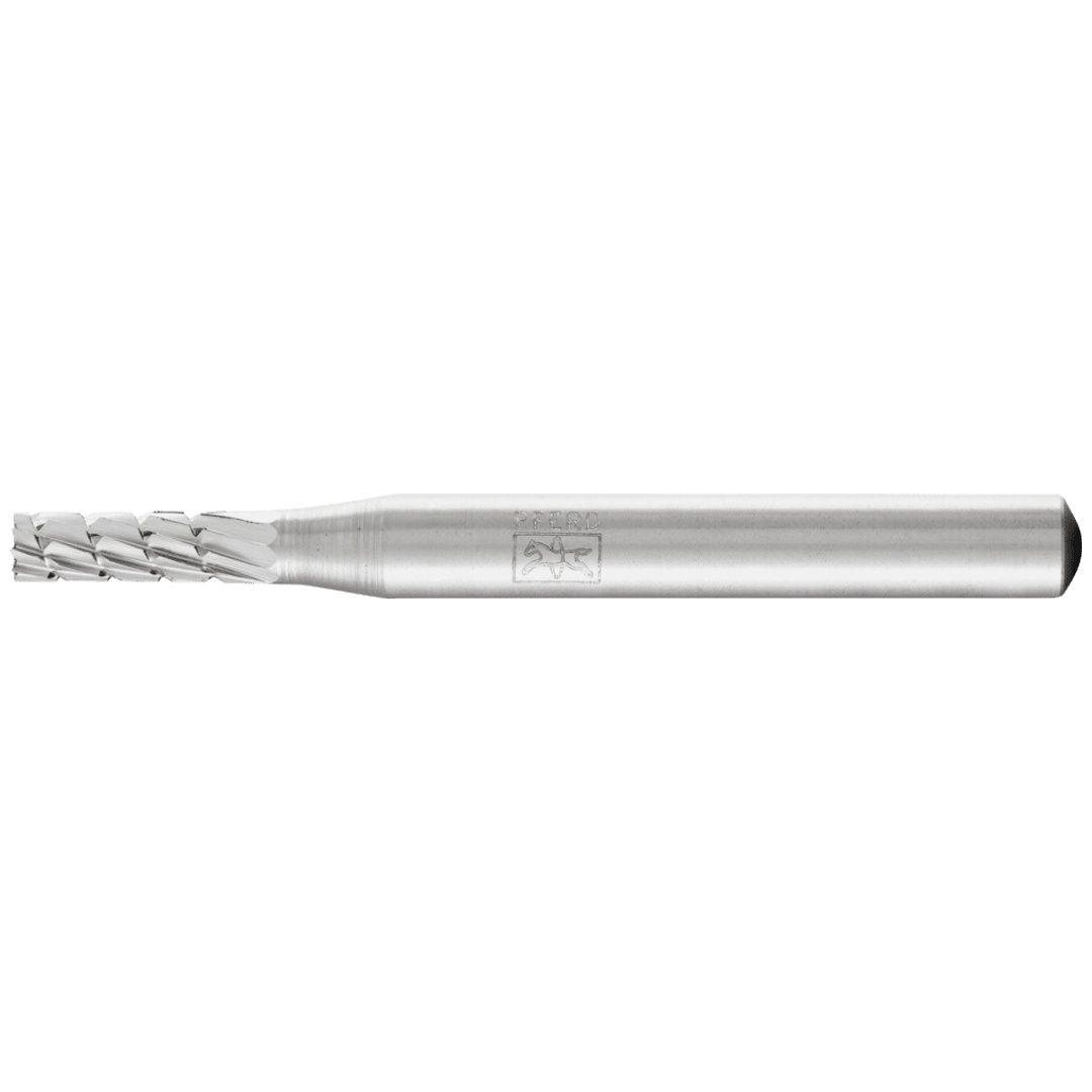 PFERD TOOLS HSS Frässtift Zylinderform stirn A-ST Ø 04x13mm Schaft-Ø 6mm Z 3 universal mittel fein Spanbrecher