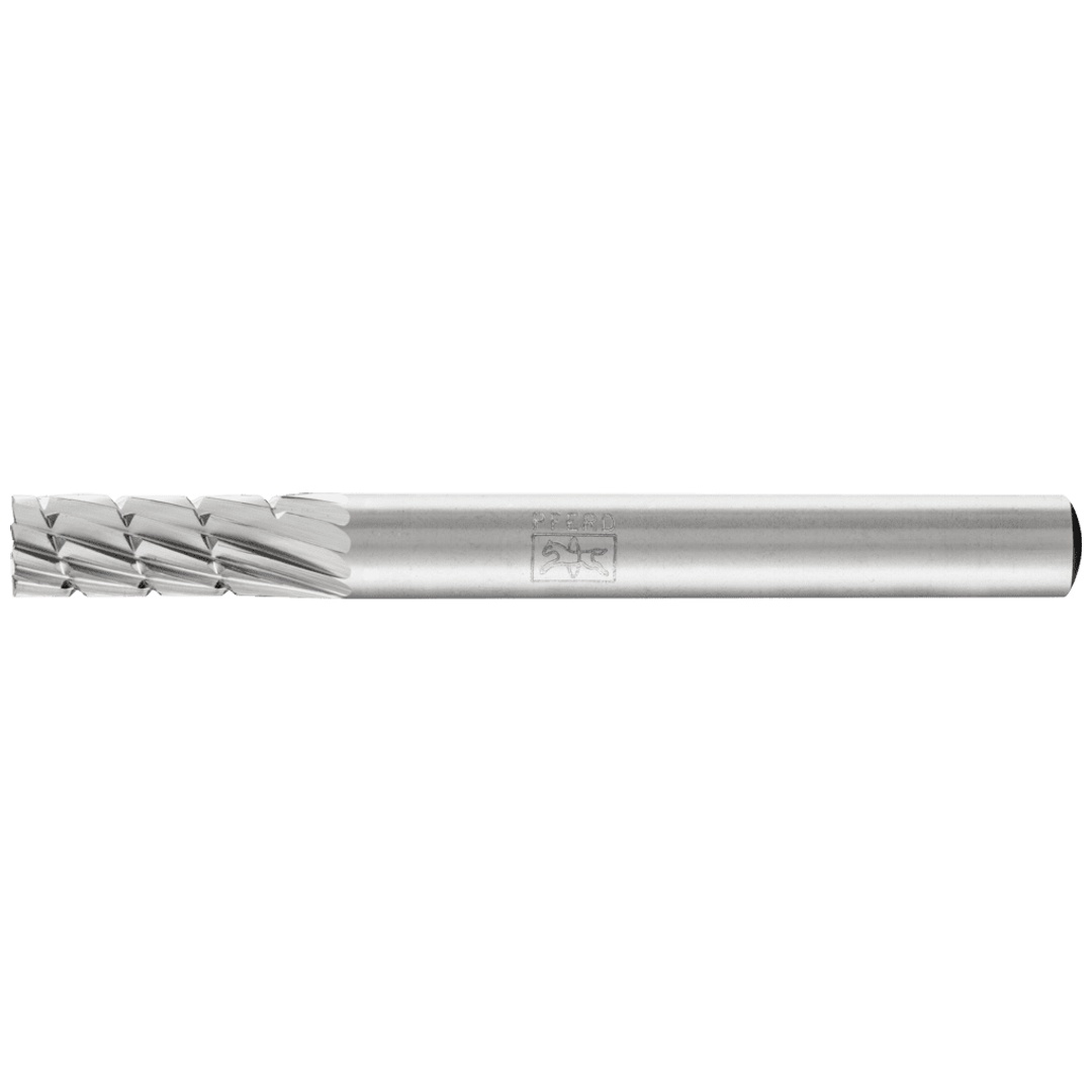 PFERD TOOLS HSS Frässtift Zylinderform stirn A-ST Ø 06x16mm Schaft-Ø 6mm Z 3 universal mittel fein Spanbrecher