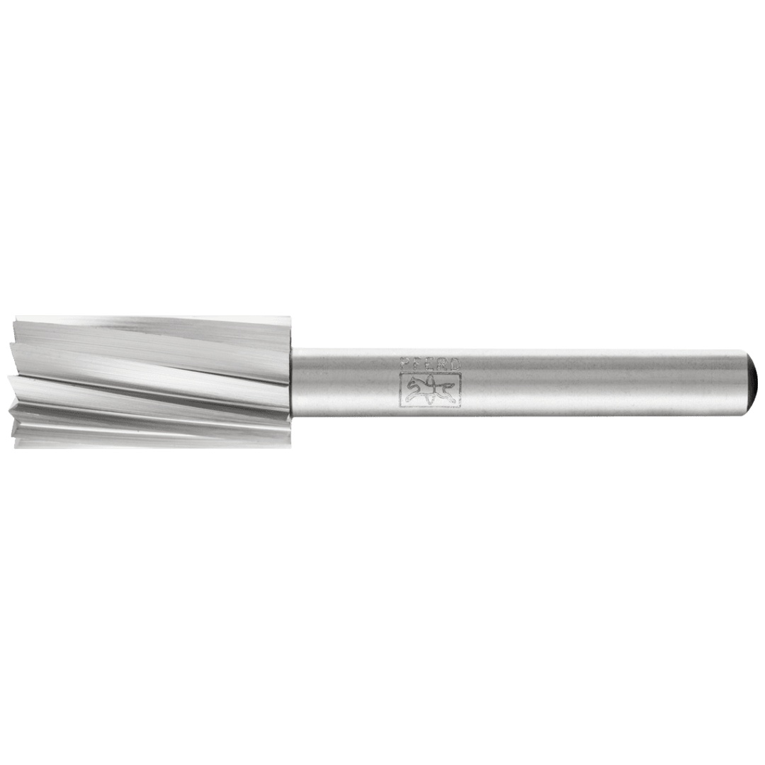 PFERD TOOLS HSS Frässtift Zylinderform stirn A-ST Ø 12x25 mm Schaft-Ø 6 mm Z 1 universal grob