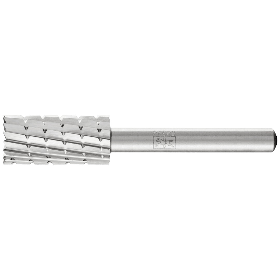 PFERD TOOLS HSS Frässtift Zylinderform stirn A-ST Ø 12x25mm Schaft-Ø 6mm Z 2 universal mittel Spanbrecher