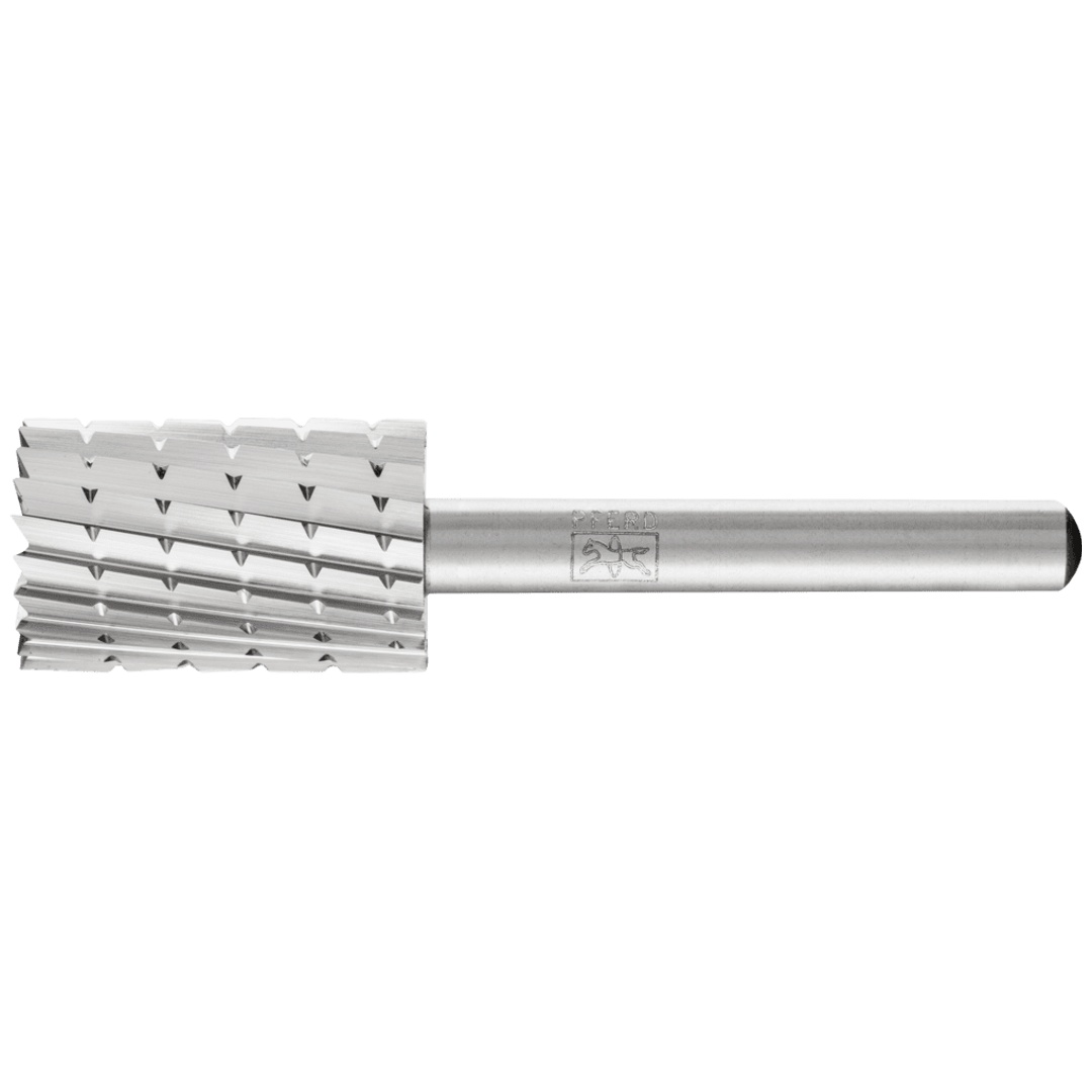 PFERD TOOLS HSS Frässtift Zylinderform stirn A-ST Ø 16x25mm Schaft-Ø 6mm Z 2 universal mittel Spanbrecher