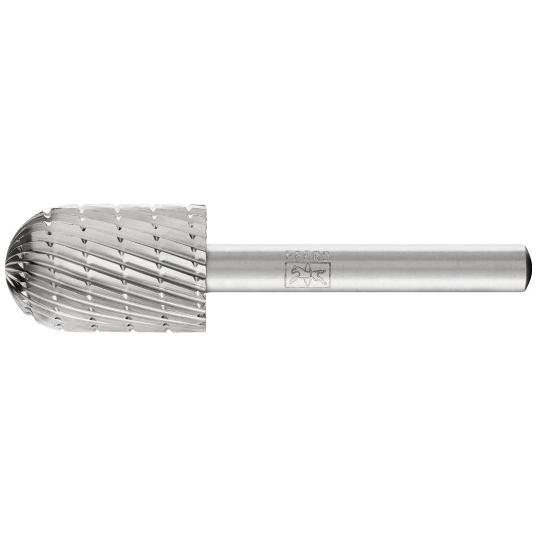 PFERD TOOLS HSS Frässtift Walzenrundform C Ø 16x25 mm Schaft-Ø 6 mm Z 3 universal mittel fein Spanbrecher