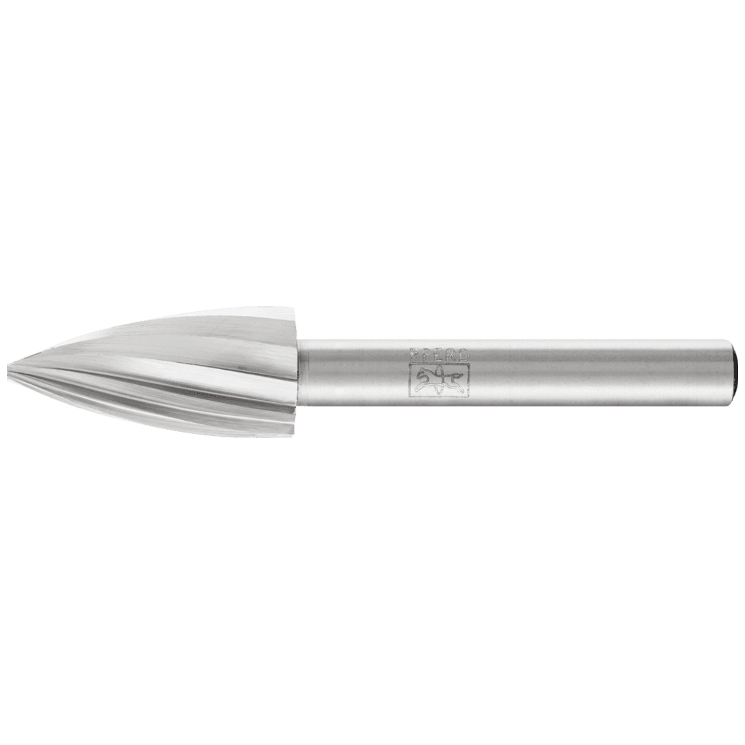 PFERD TOOLS HSS Frässtift Spitzbogenform K Ø 12x25 mm Schaft-Ø 6 mm Z 1 universal grob