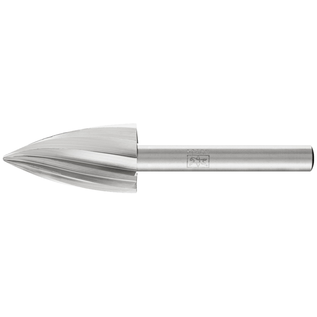 PFERD TOOLS HSS Frässtift ALU Spitzbogenform K Ø 16x30mm Schaft-Ø 6 mm Alu/NE